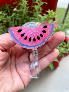 Watermelon Badge Reel